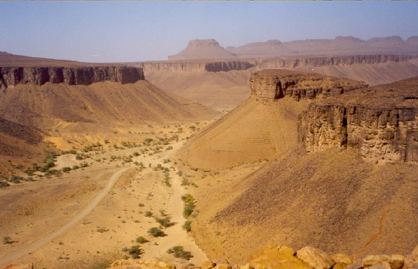 Forced pass from Atar to Chinguetti - Mauritania
Paso de Armojar. Rally Paris - Dakar - Mauritania