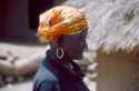 Old woman of the Bedic tribe - Iwol - Bassari Country - Senegal