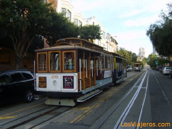 Cable car in San Francisco - USA
Tranvía - San Francisco - USA