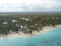 Ir a Foto: Vista aérea desde helicóptero de hoteles - Punta Cana 
Go to Photo: View of Puntacana from the Air- Dominican Republic