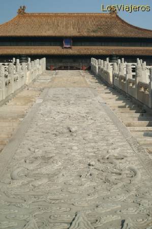 The Forbidden City -Gungong- Beijing - China
Friso de mármol -La Ciudad Prohibida -Gungong- Beijing - China