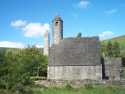 St  Kevin founded this early Christian monastic site, in the