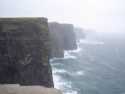 The cliffs of Moher during a storm  