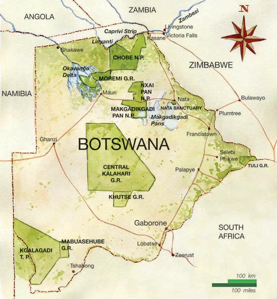 Viajar a Botswana: Delta del Okavango, P.N. Chobe, Moremi 1