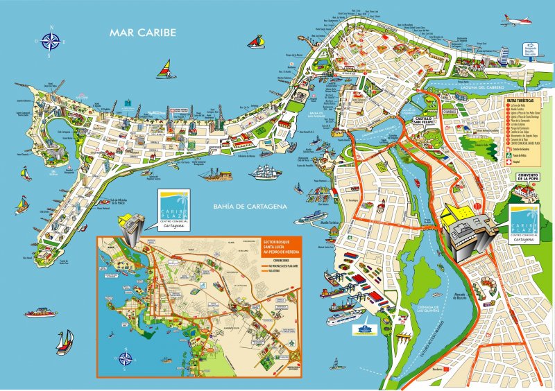Cartagena de Indias - Bolívar, Caribe de Colombia ✈️ Los Viajeros