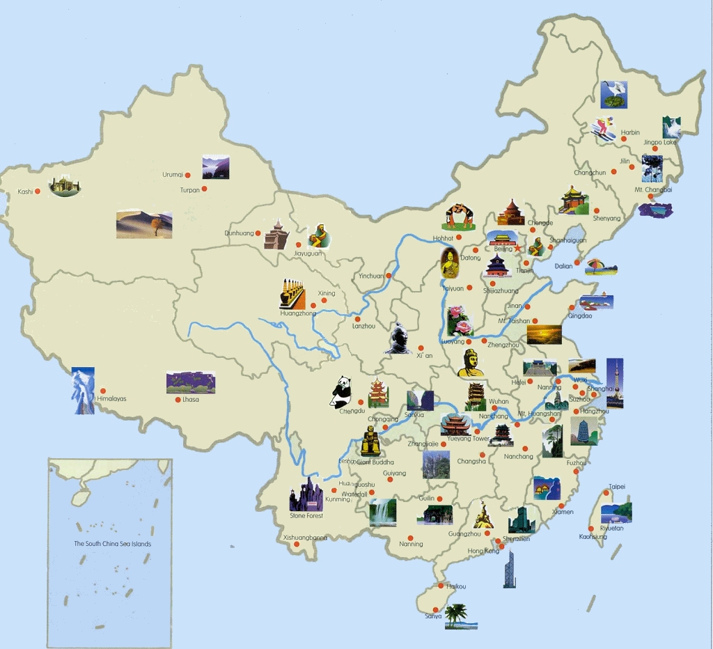 Mapa turistico de China, Viajar a China: Dudas, Consejos e Informacion Práctica