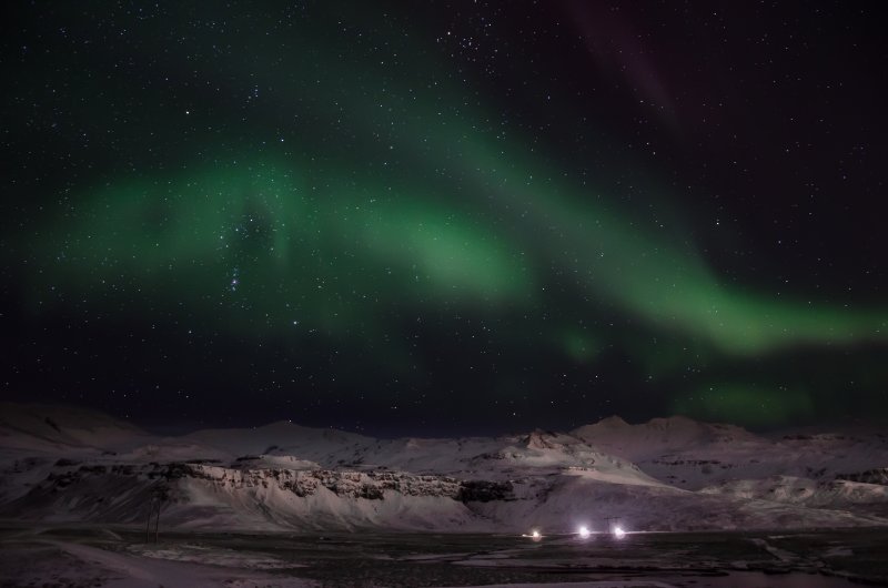 Aurora Boreal en Islandia 1