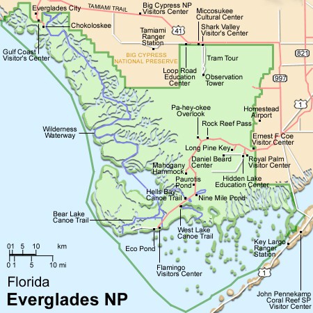 Everglades NP en Florida (USA)