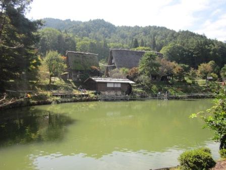 La Aldea hida-no-sato a las afueras de Takayama, son unas 30 casas de la zona desmontadas y trasladadas allí., Shirakawago, Hida no Sato: Aldeas tradicionales en Japón 3