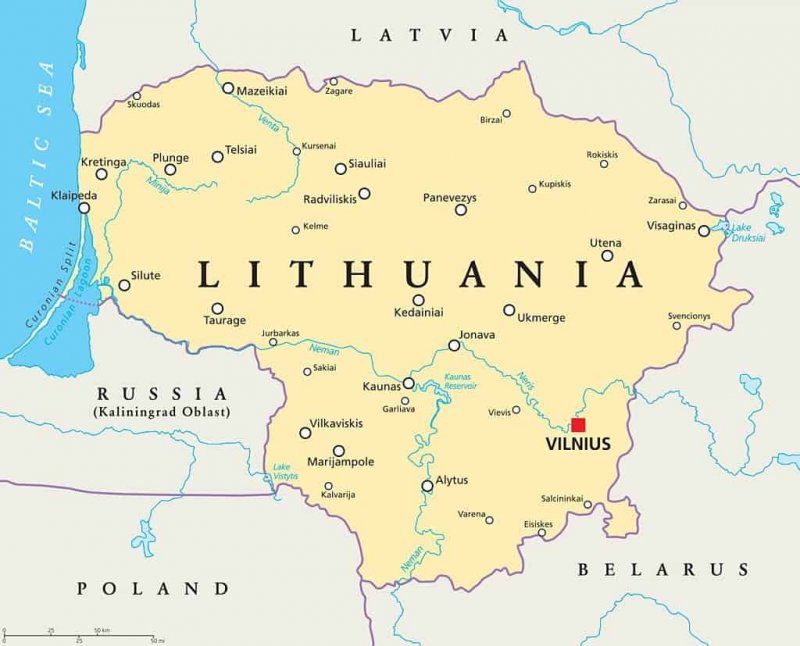 Lituania: que visitar, alojamientos, donde comer, transportes