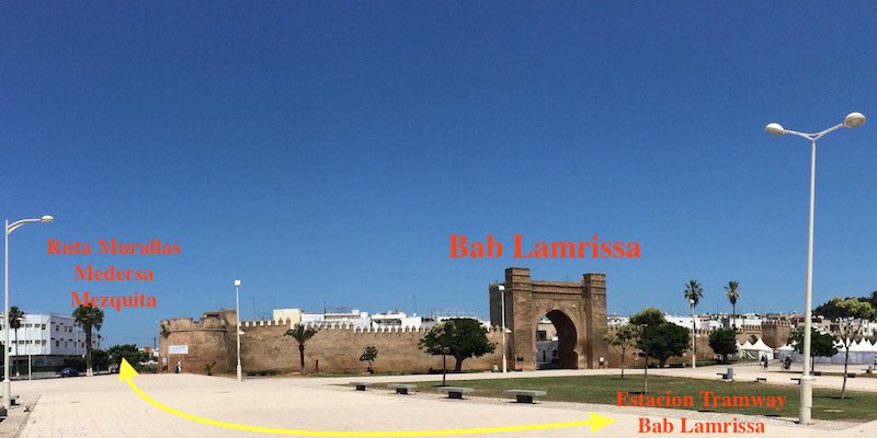 Puertas del Astillero y Arsenal, Traslados Aeropuerto Rabat al Centro: Taxi, Bus, Tren 2