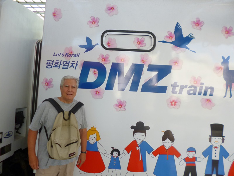 Tren desde Seoul Statio a Dorasan Station en la DMZ, Visitar DMZ: Frontera entre Corea Del Sur y del Norte