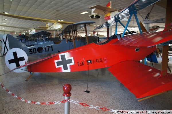 Aviones I guerra Mundial -Museo del Aire- Madrid ✈️ Fotos de España ✈️ Los  Viajeros