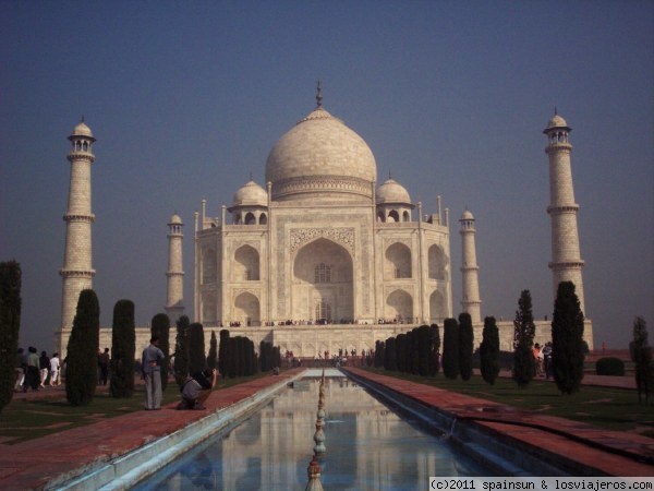 Foro de Pasaportes: Vista del Tah Mahal - Agra