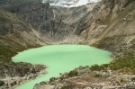 Alcanzando aguas turquesas de la Laguna 69. PN Huascarán