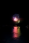Fireworks at the port in the Coso Blanco Castro