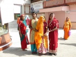mujeres  en Rishikesh