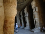 primera sala Templo de Ramses, Abu Simbel