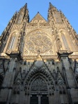 Fachada de la catedral de San Vito, Praga