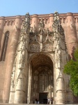 Entrada a la Catedral de Albi