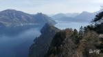 Vistas desde el Felsenweg, Nidwalden, Suiza
