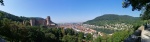 Vista del castillo de Heidelberg y la ciudad
Vista, Heidelberg, castillo, ciudad