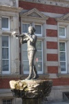 Estatua del flautista de Hamelin