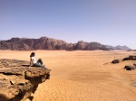 Vistas junto a la gran duna de Wadi Rum
Vistas, Wadi, junto, gran, duna