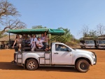 Jeep del safari de Bandia