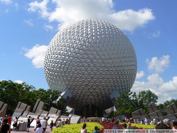 Foro de Disney: Esfera del parque Epcot en Walt Disney World Orlando
