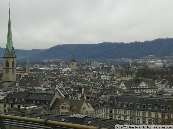 Zurich City
La ciudad de Zurich, vista desde la Universidad
