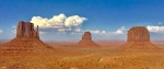 West and East Mitten Butte and Merrick Butte, Monument Valley