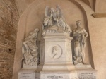 Estatua del patio de la Sta Croce, Florencia.