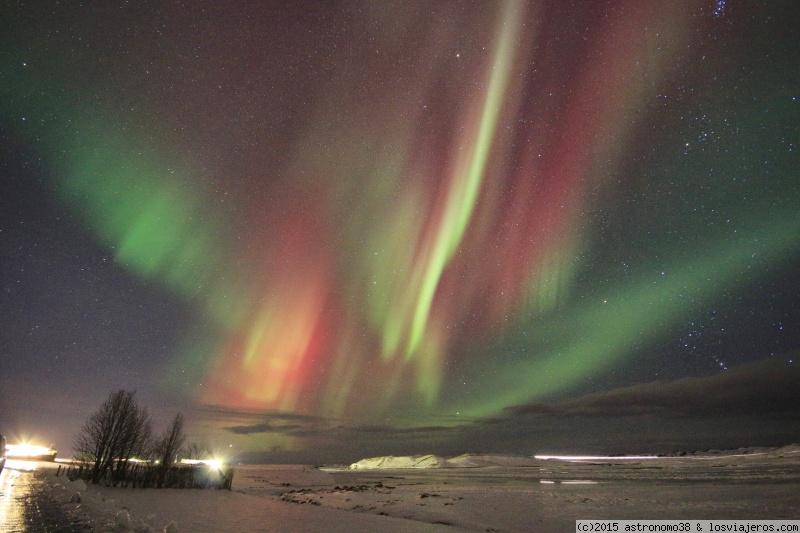 Foro de Senderismo En Islandia: Aurora boreal en Islandia - Navidad de 2014