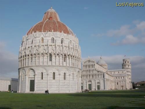 Torre de Pisa, Catedral y Batisterio - Italia