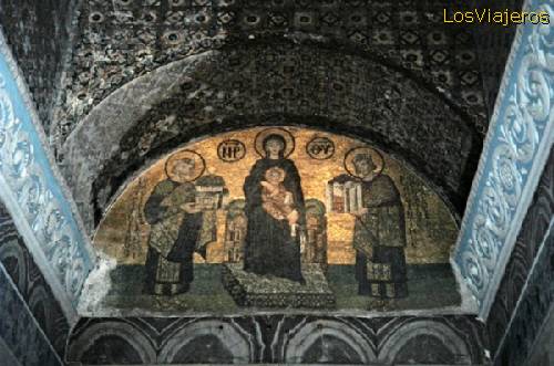 Mosaico en Santa Sofía-Istambul- Turquia